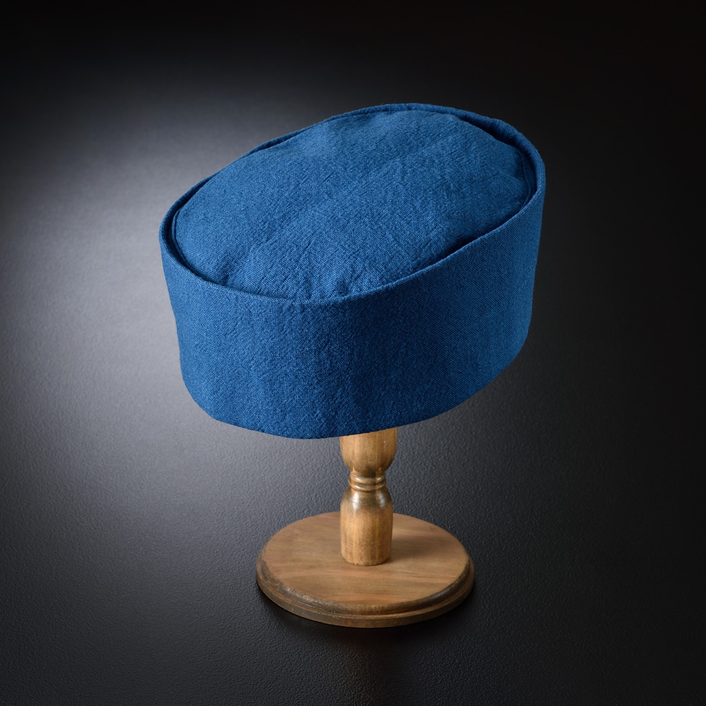 藍染利休帽